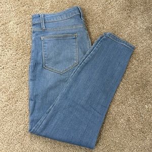 Just USA High Rise Clean Hem Skinny Jean